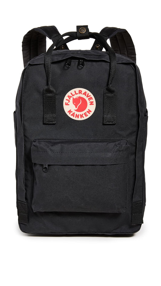 Fjallraven Women's Kanken 15" Laptop Backpack, Black, One Size