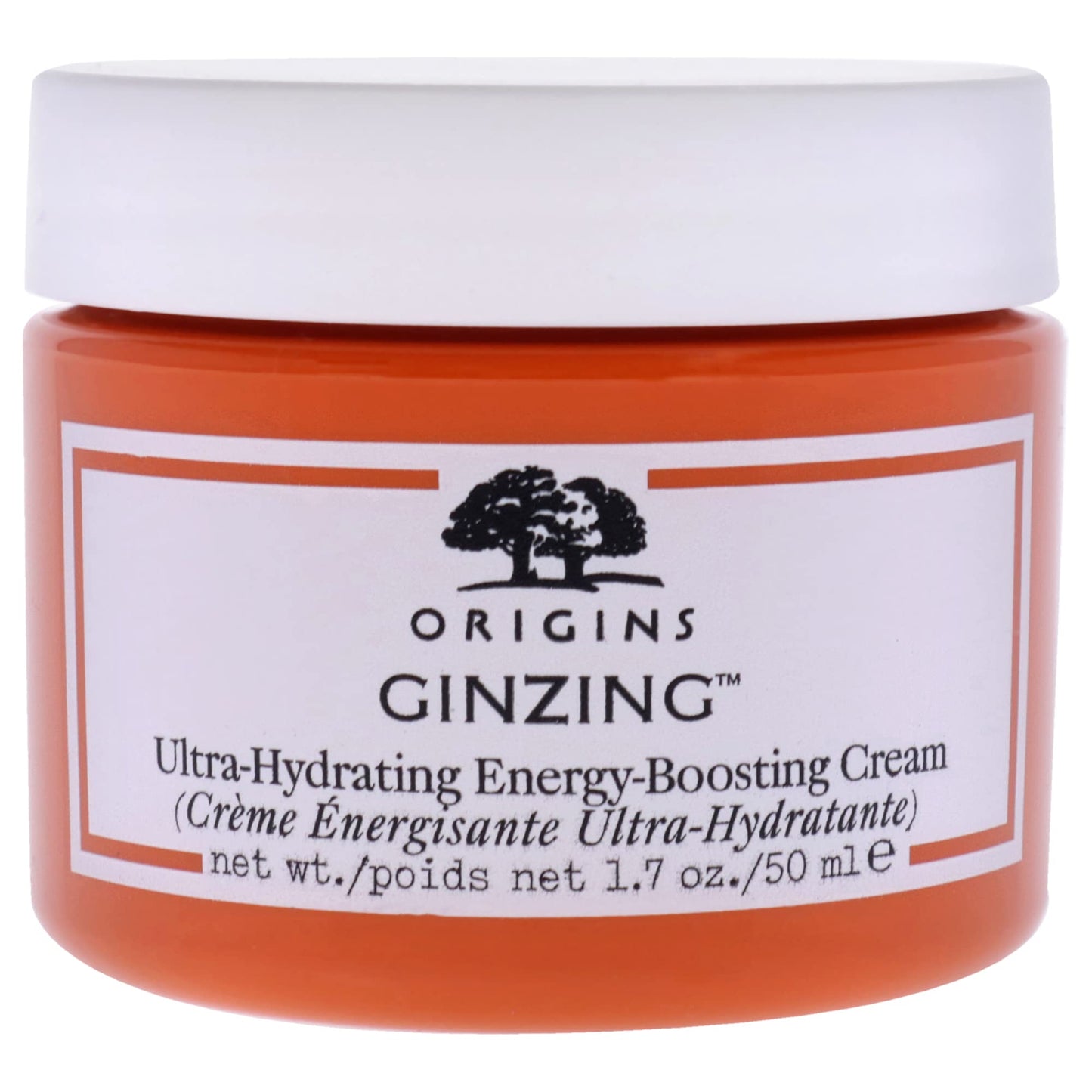 Origins GinZing Radiance-Boosting Moisturizer for Dry Skin | Boosts Radiance & Delivers 72-Hr Hydration | With Niacinamide & Caffeine from Coffee Beans, 1.7 Fl Oz