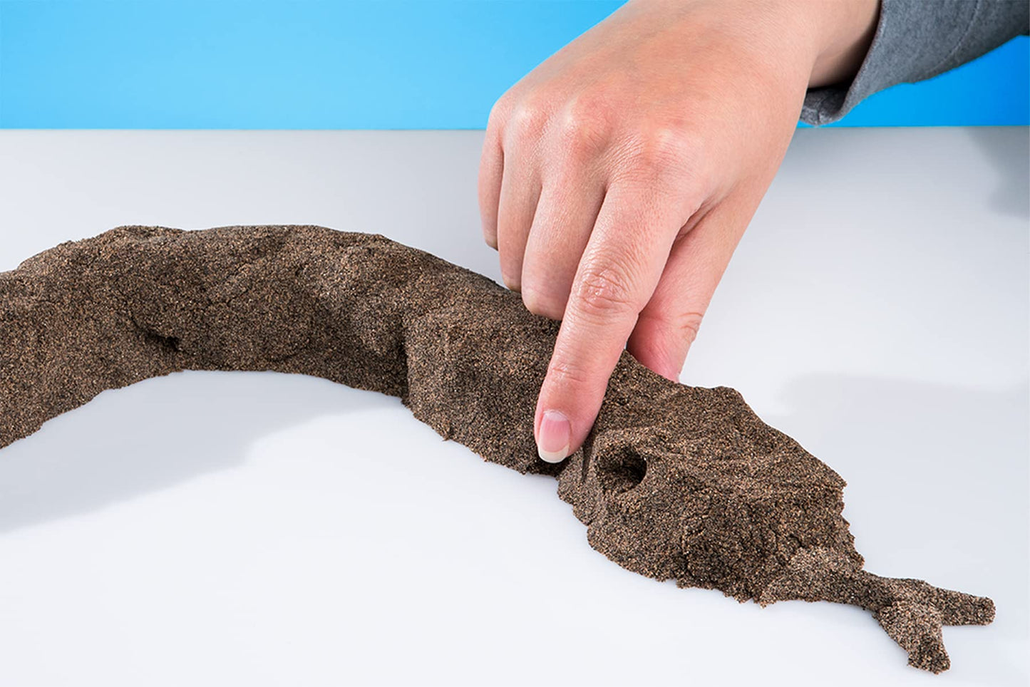 Play Dirt Bucket (3 Lb) - Unique Kinetic Dirt-Like Sand for Burying and Digging Fun by Sands Alive