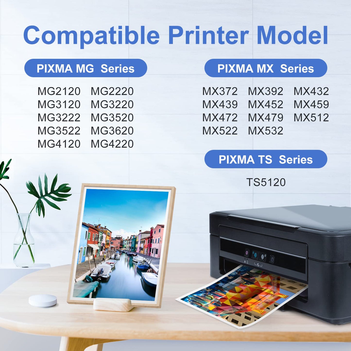 240XL Black Ink Cartridge Replacement for Canon 240xl 240 PG-240 XL PG240XL for Canon MG3620 Ink Cartridges PIXMA MG3600 MG3520 MG3222 TS5120 TS5100 MX472 Printer 240XL Black