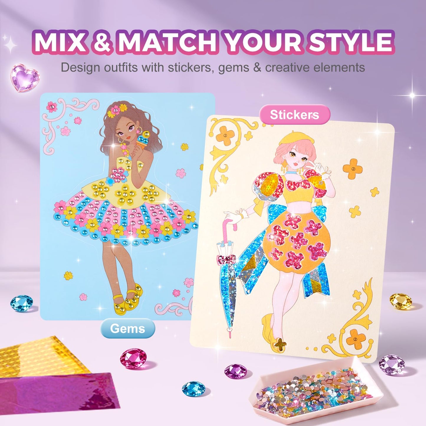 Jar Melo 6 in 1 Princess Art Craft Kits