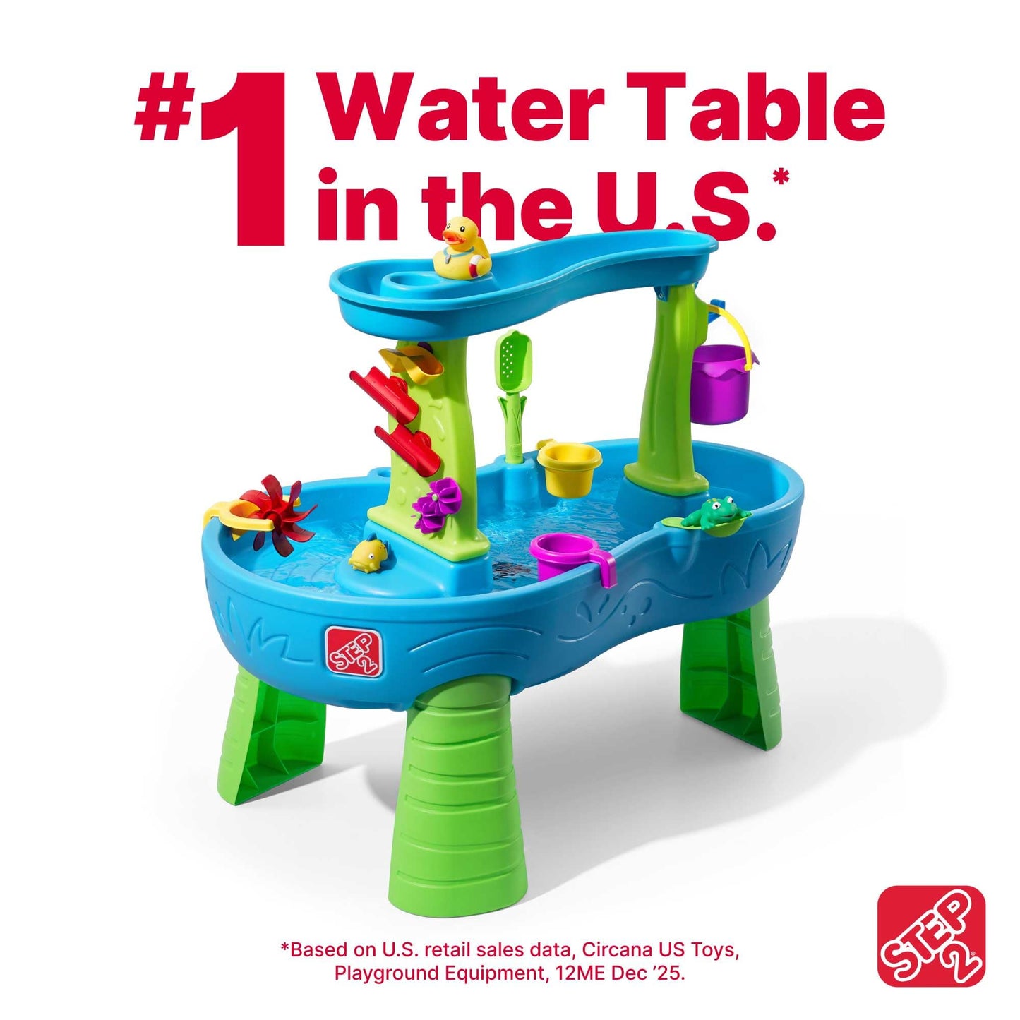 Step2 Rain Showers Splash Pond Water Table - 874600