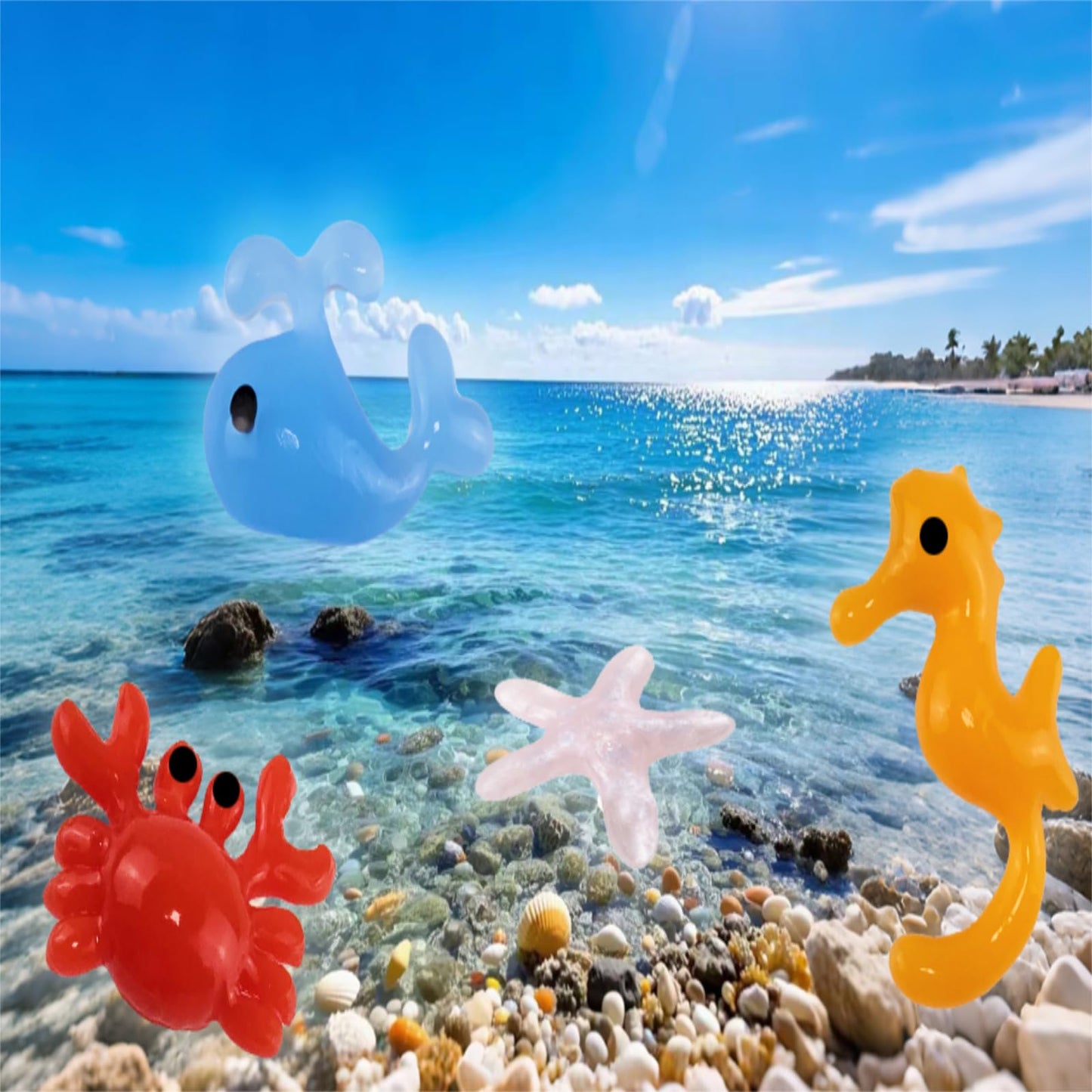 gookid Magic Water Elf Toy Kit - Fun DIY Craft for Kids with 20 Bottles of Magic Gel, 15 Molds, DIY STEM Toys, Fun Activity Kit for Ages 3+, Toys for Kids Age 7-8, DIY Craft Kit