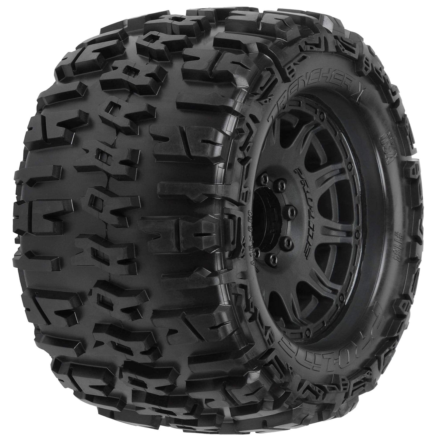 Pro-Line Racing Trencher X 3.8 MTD Raid 8x32 17mm MT F/R PRO118410 RC Tire