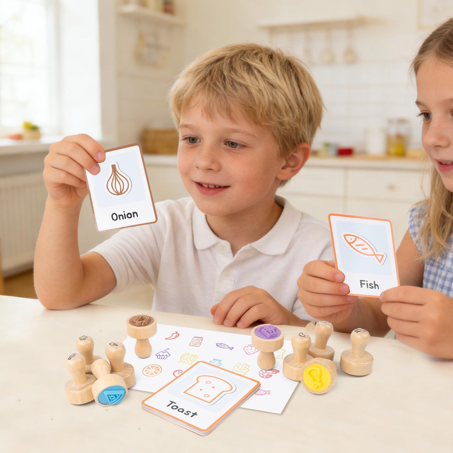 Busy edition Food Stamps for Kids