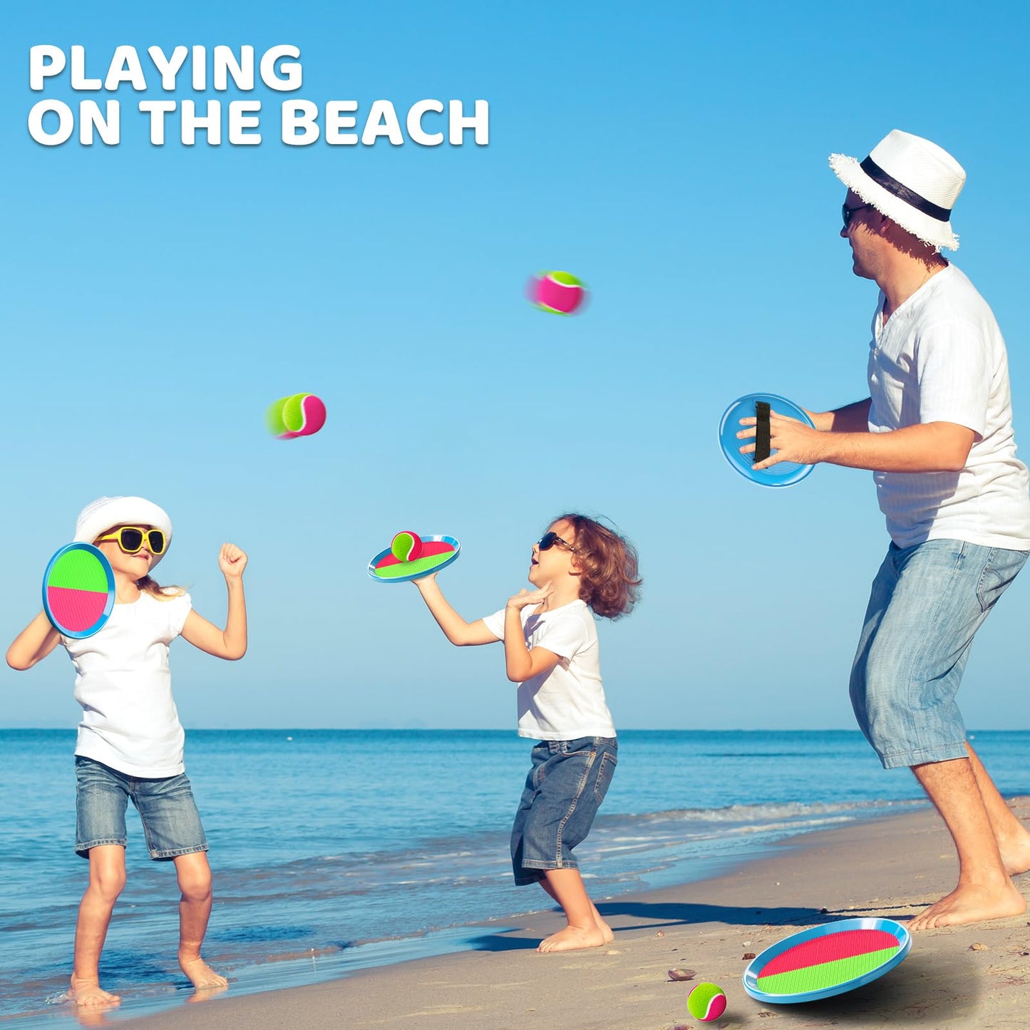 WATUDOU Toss and Catch Ball Game for Kids