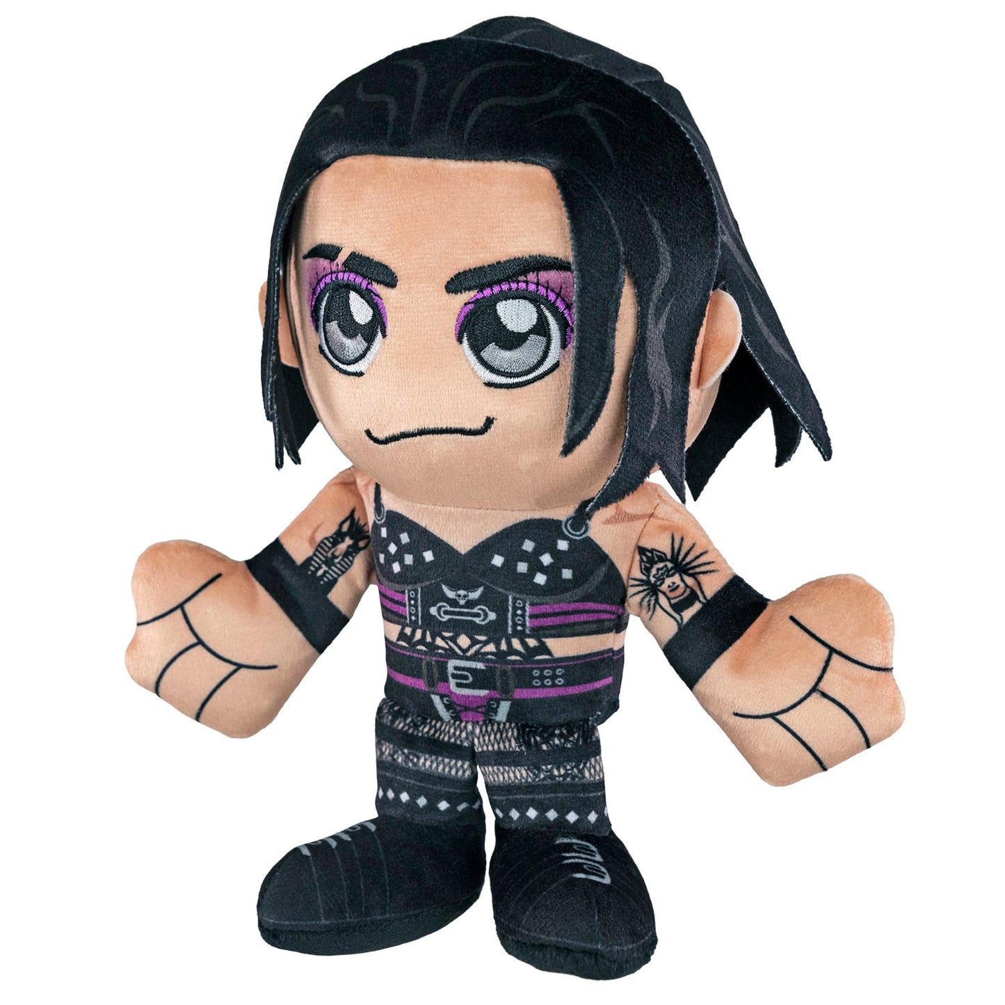Bleacher Creatures WWE Diva Rhea Ripley 8" Kuricha Plush - Soft Chibi Inspired Toy