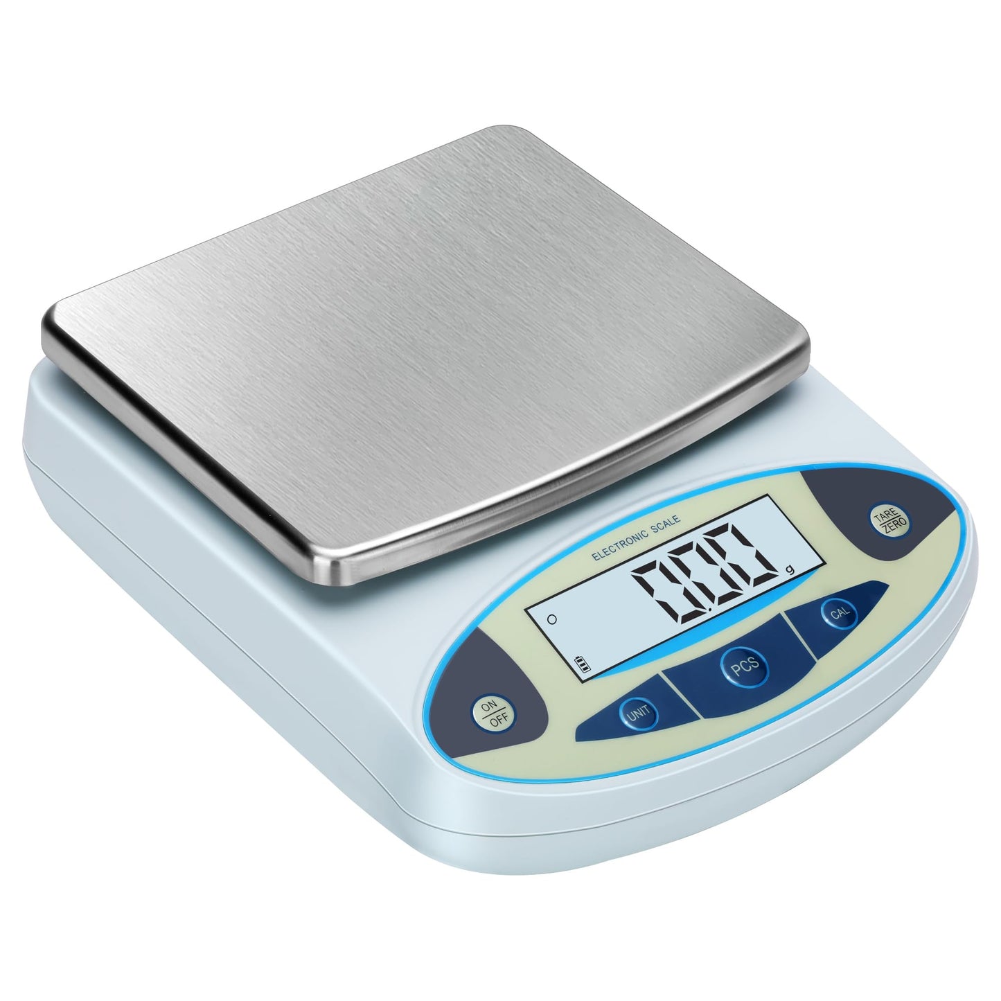Lab Scale 6000gx0.01g,Analytical Balance 0.01g High Precision Electronic Digital Balance Scale, Scientific Scale Gram Scale Digital Balance for Kitchen Lab Weighing Jewelry Scale