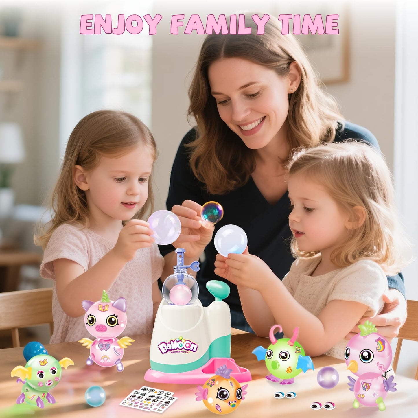 Kenvc - Animal Balloon Kit, DIY Craft Kits for Kids, Make Your Own Magic Globe, Arts and Crafts for 3 4 5 6 7 8 9 10 11 12 Years Old Boys Girls Creative Activities