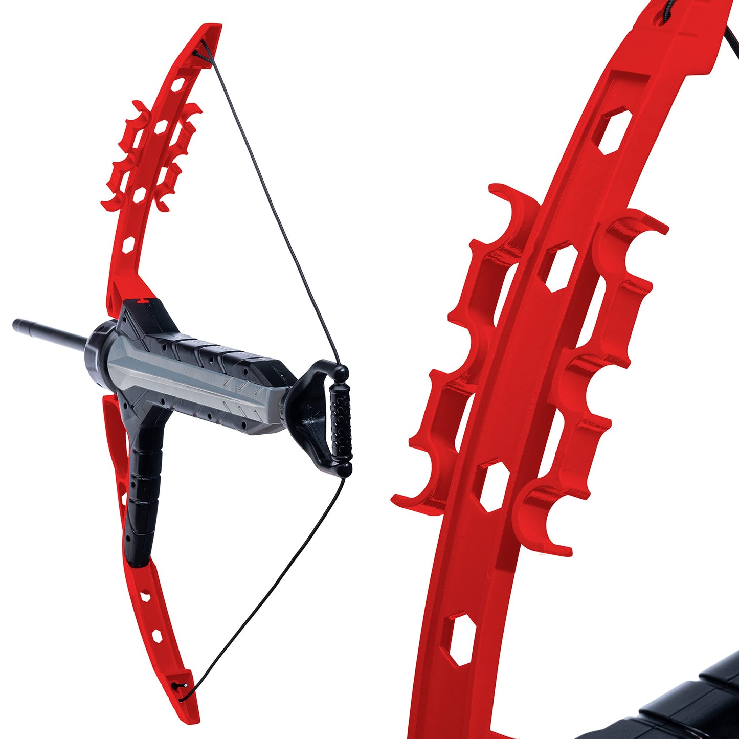 Nerf Rip Rocket Bow and Arrow Set - Rip Rocket Blaster Soft Foam Bow + Arrow Set - Indoor + Outdoor Play - Bow and (4) Foam Tip Arrows - RIPROCKET Air Powered Bow and Arrow