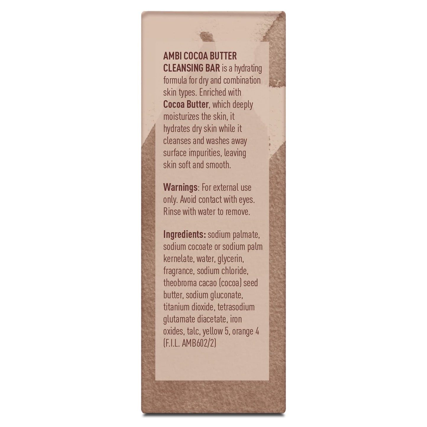 Ambi Cocoa Butter Cleansing Bar 3.5 oz (Pack of 12)