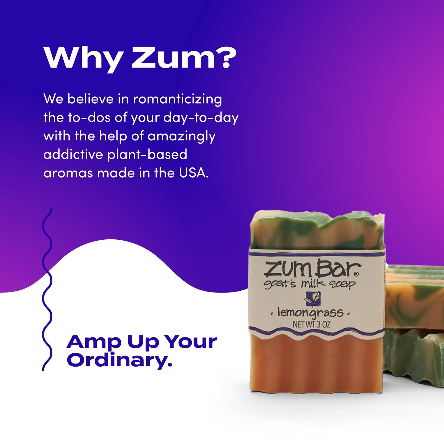 Zum Bar Goat's Milk Soap - Lemongrass - 3 oz (6 Pack)