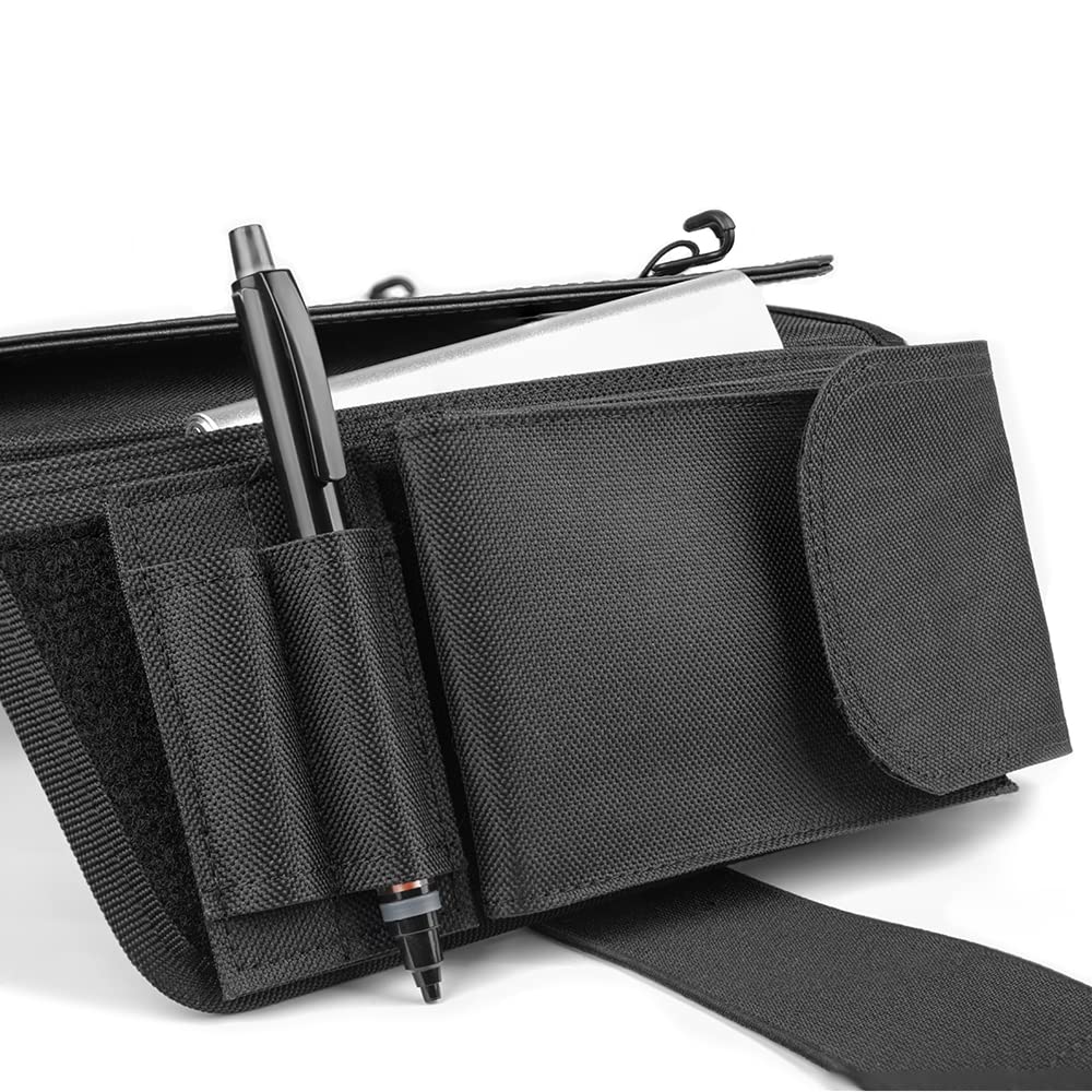 R SPIDER WIRELESS Pilot Kneeboard, Includes Aluminum Clipboard. Fits iPad Pro 9.7", 10.5", 11", iPad and iPad Air 1/2/3/4/5/6, and Any Other 9"-11" Tablets, Adjustable