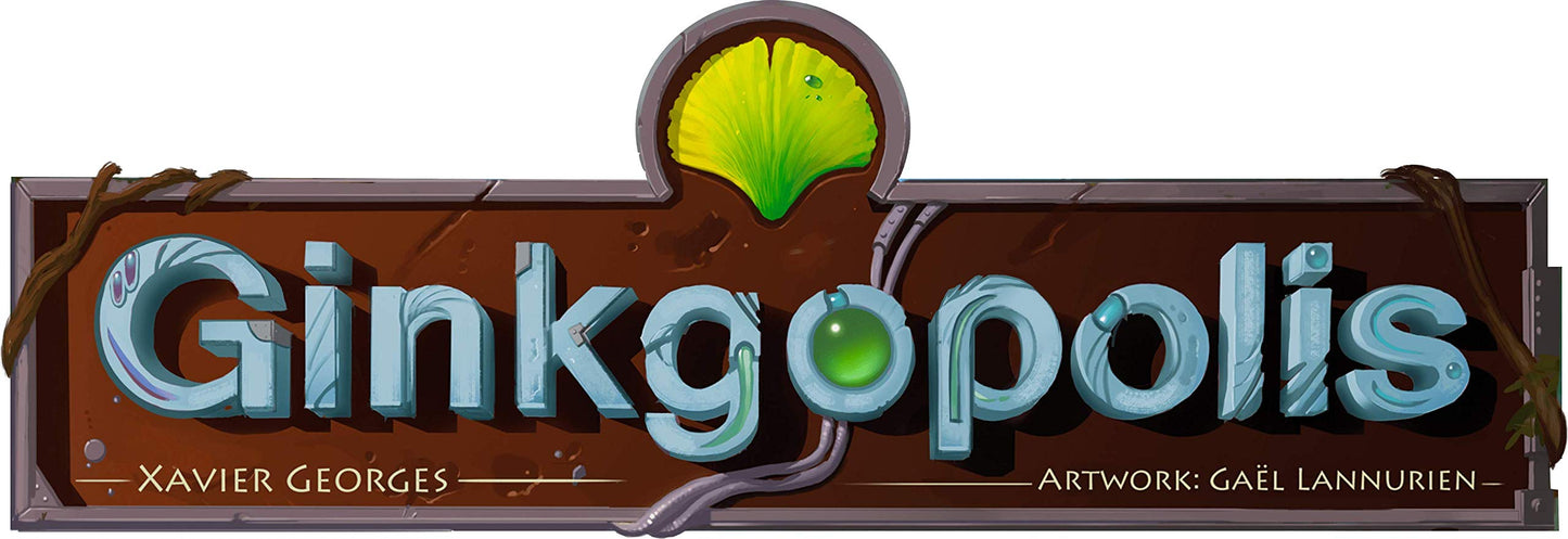 Pearl Games Ginkgopolis Board Game | Competitive Worker Placement Strategy Game for Adults and Kids | Ages 10+ | 1-5 Players | Average Playtime 45 Minutes | Made by Pearl Games