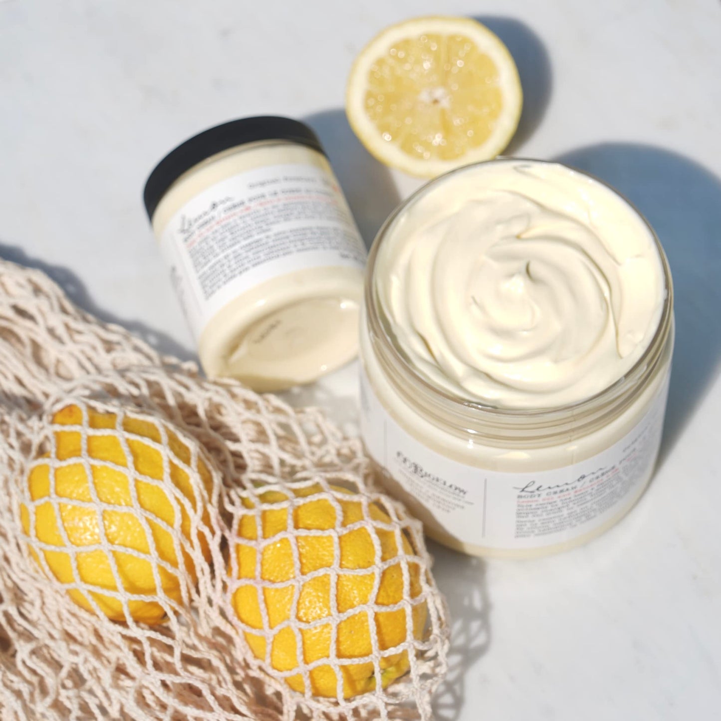 C.O. Bigelow Lemon Body Cream, Moisturizing Body Cream with Shea Butter, Kukui Nut Oil, Lemon Oil and Extracts for Dry Skin, 32 oz.