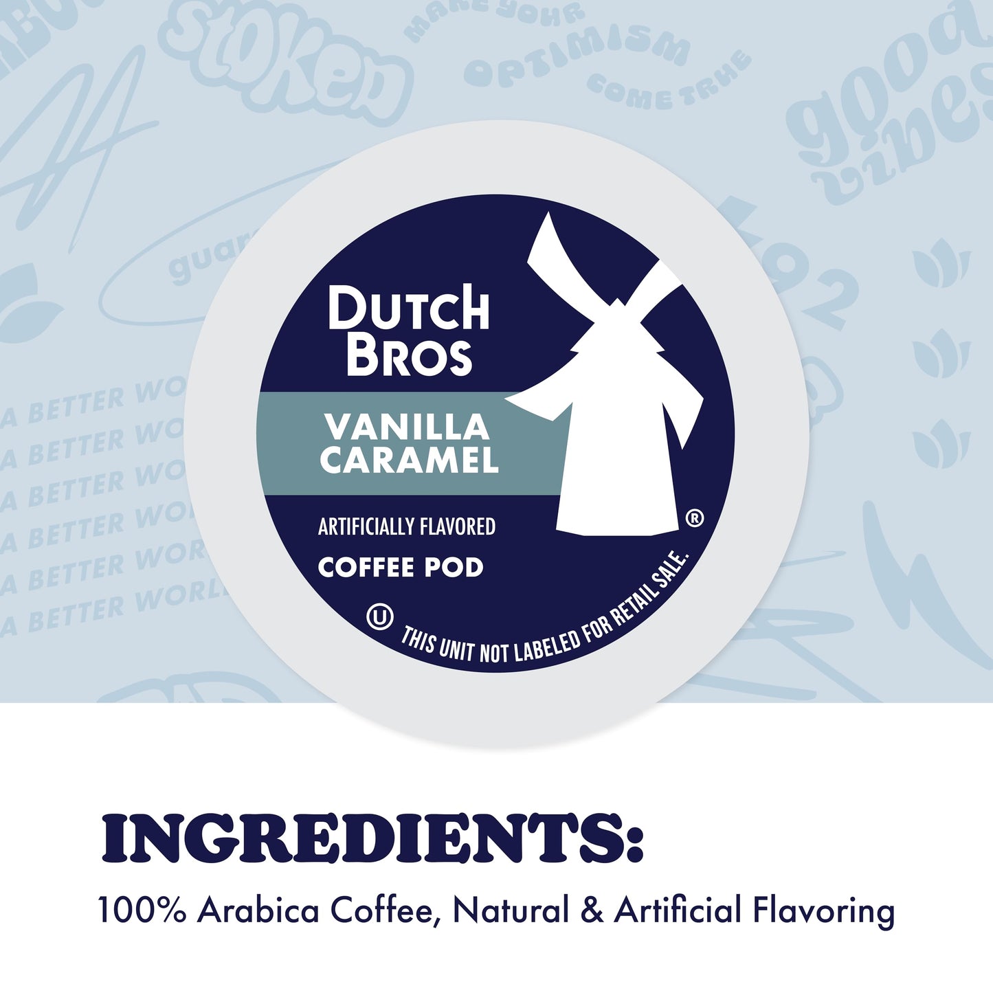 Dutch Bros Vanilla Caramel Flavored Coffee Inspired by Golden Eagle®, 60 Count, Medium Roast, Single Serve Coffee Pods for Keurig K-Cup Brewers