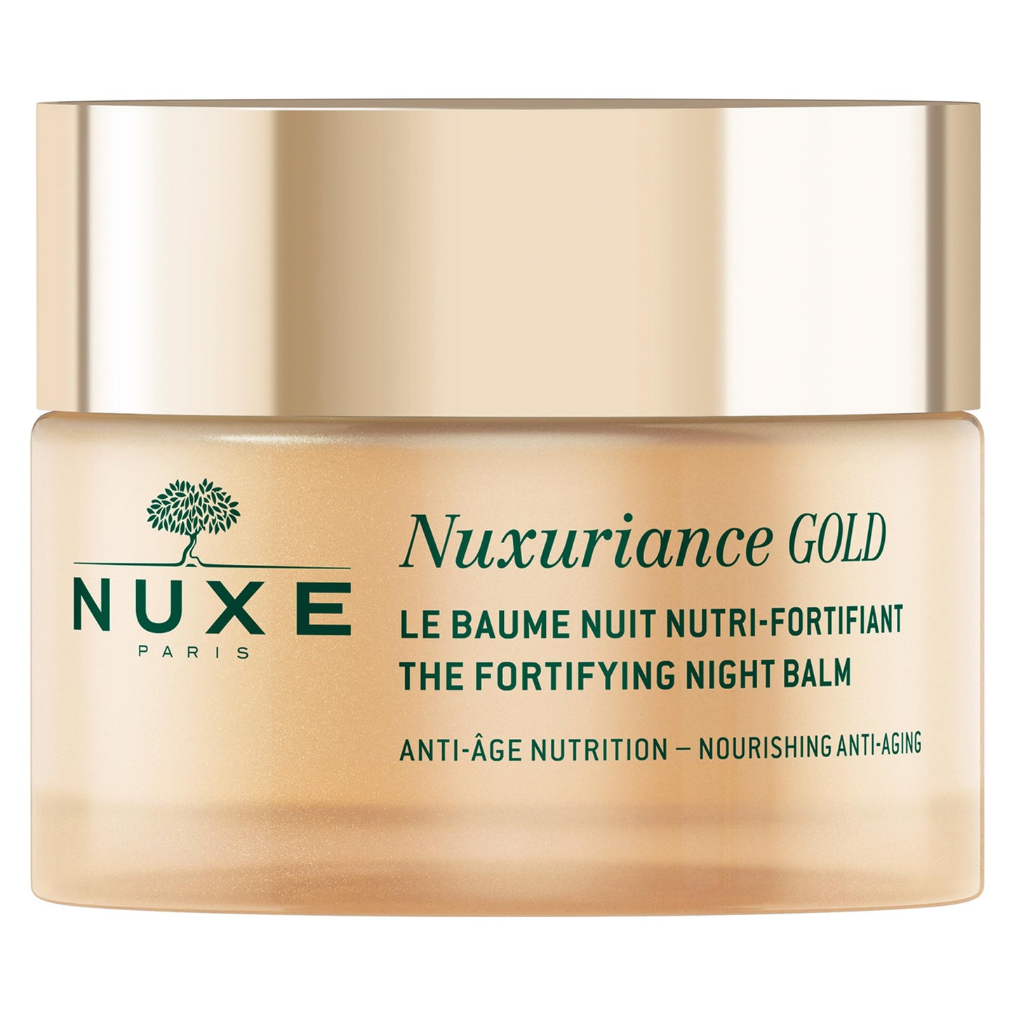 NUXE Nuxuriance Gold Nutri-Fortifying Night Balm, Anti-Aging, Replenishing Night Cream, 1.7 oz