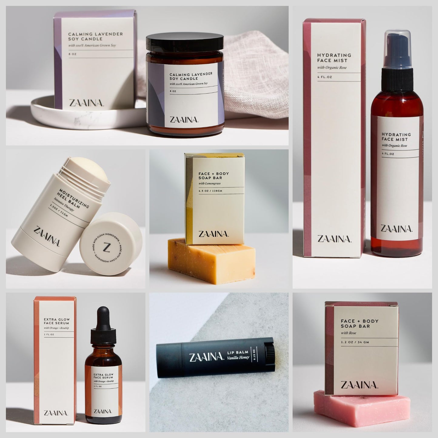 Spa Gift Set for Her - Relaxation Spa Kit for Women, Handmade Pampering Spa Gifts for Women, Spa Gift Basket for Mom, At Home Bath and Body Self Care Spa Package, Birthday Gifts for Women by ZAAINA