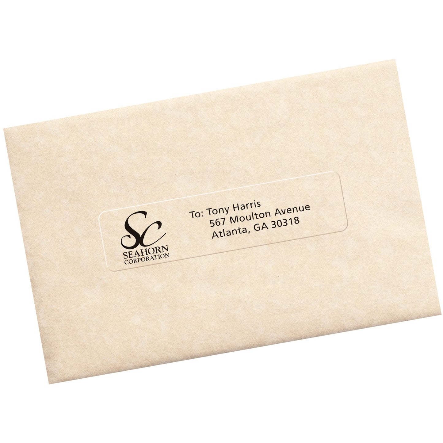 Avery Printable Address Labels with Sure Feed, 1" x 4", Matte Clear, 1,000 Blank Mailing Labels (05661)