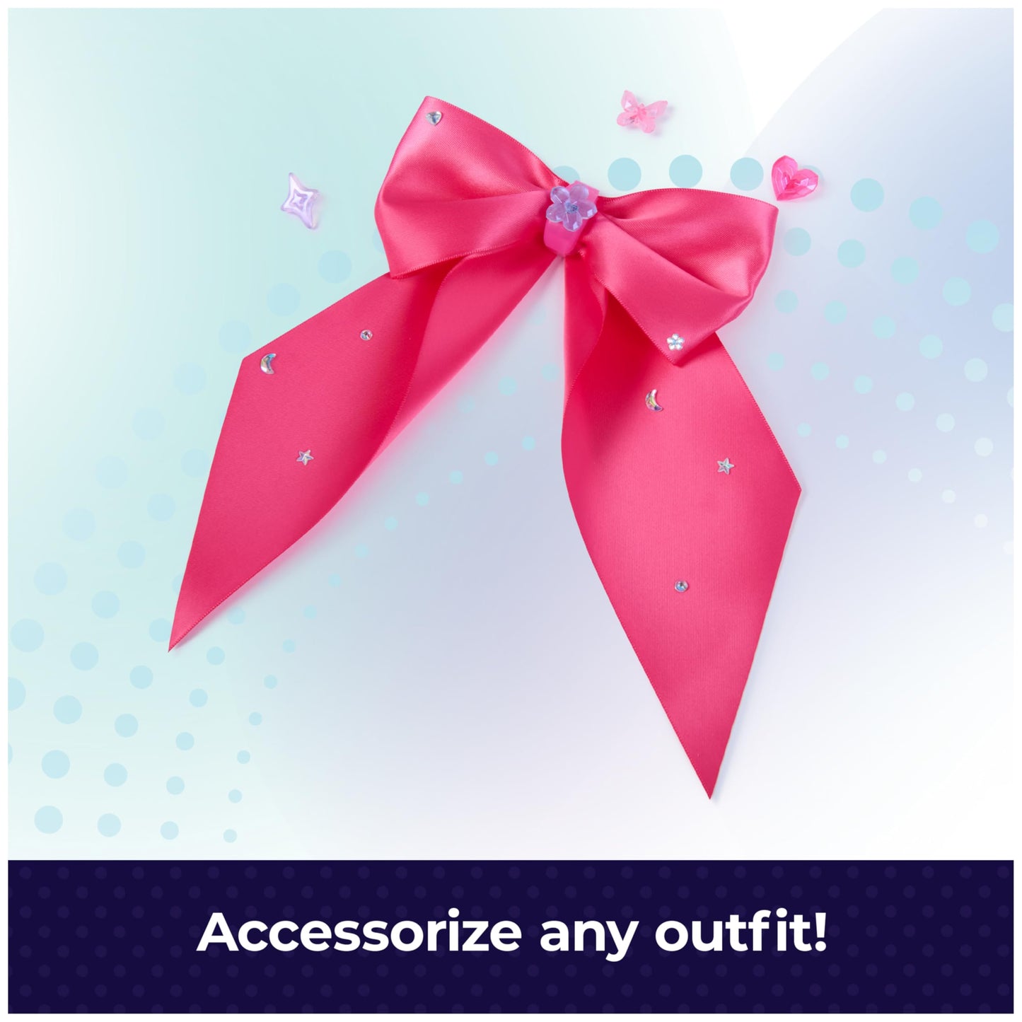 Cool Maker, Hair Styl’d Bow Maker, Make & Remake 4 Bows, Hair Accessories Arts and Crafts Kit, Kids Toys for Girls Ages 6 and up