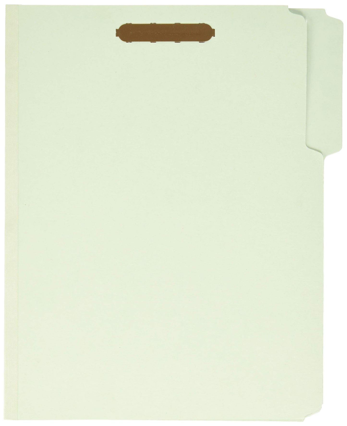 Pendaflex Pressboard Fastener Folders, 2 Fasteners, Letter Size, Light Green, 1" Expansion, 1/3-Cut in Left, Right, Center Positions, 25 Per Box (17178EE)