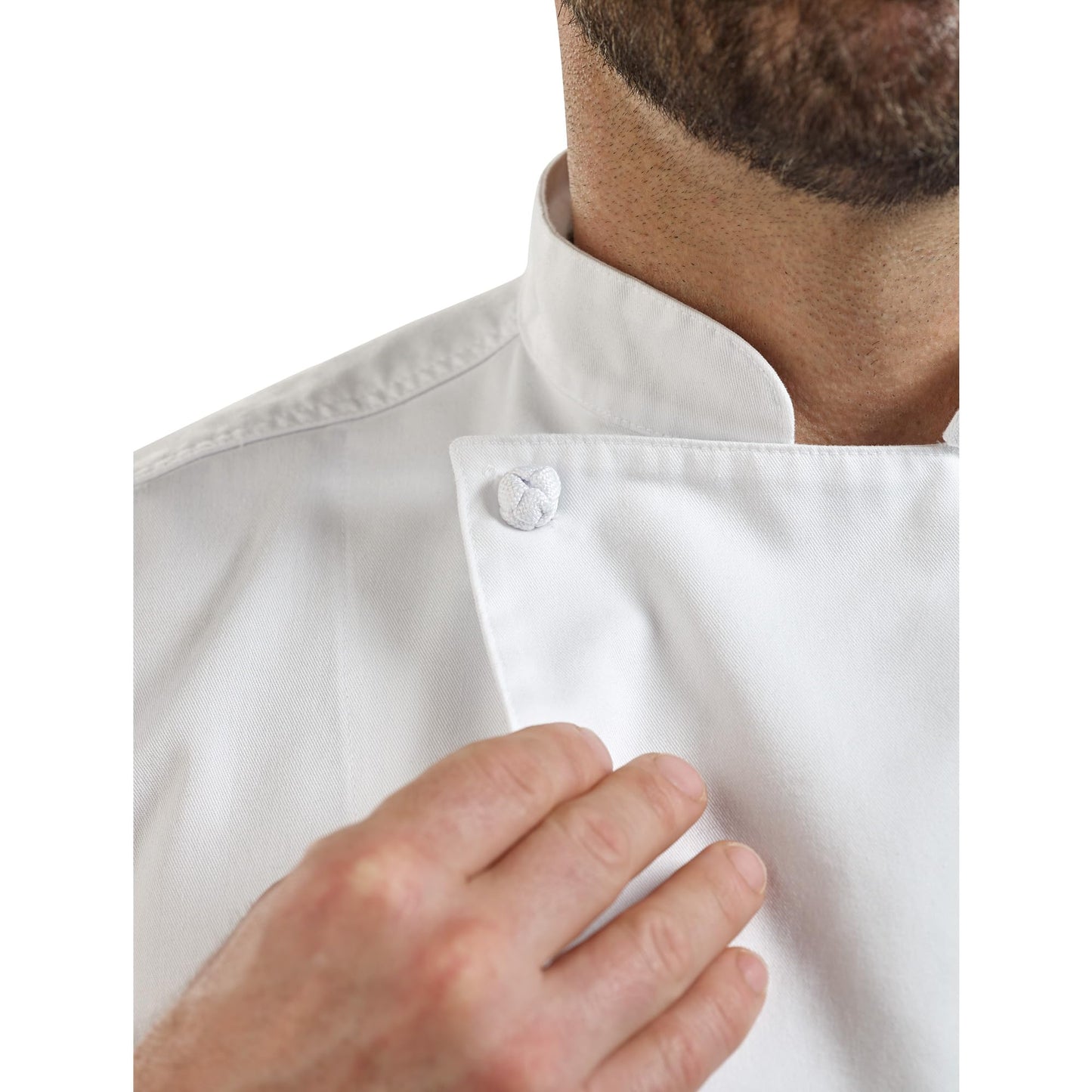 Mercer Culinary Unisex Adult Traditional Neck Chefs-jackets, White, Medium US