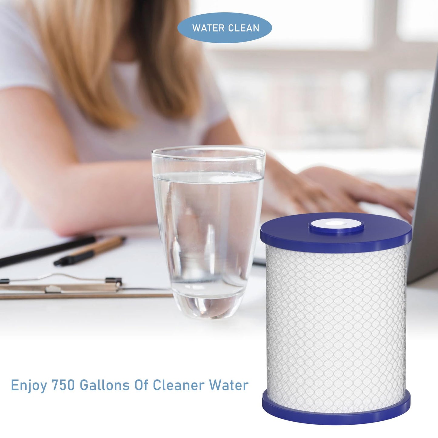 Coconut Shell Activated Carbon Water Filters Compatible with Royal Prestige Frescapure 4000, 4500, 5000, 6000 CT, 6000 UC, WF0705 Water Filter Systems, 750 GPD Life Span - 0.5 Micron 2 Pack