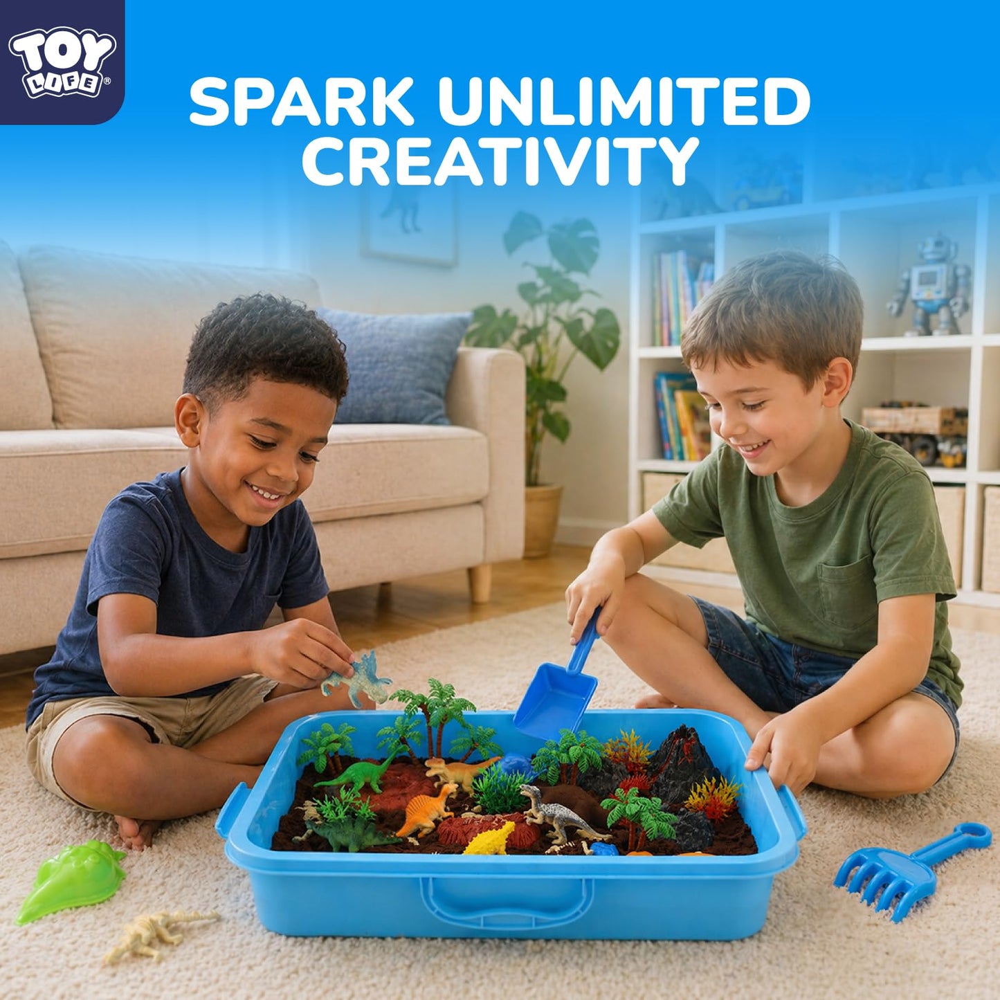 TOY Life Magic Sand Dinosaur Set
