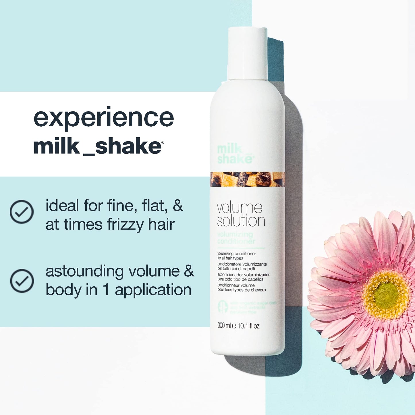 milk_shake Volumizing Conditioner for Fine Hair - Thickening Volume Conditioner for Thin Hair, 10.1 Fl Oz