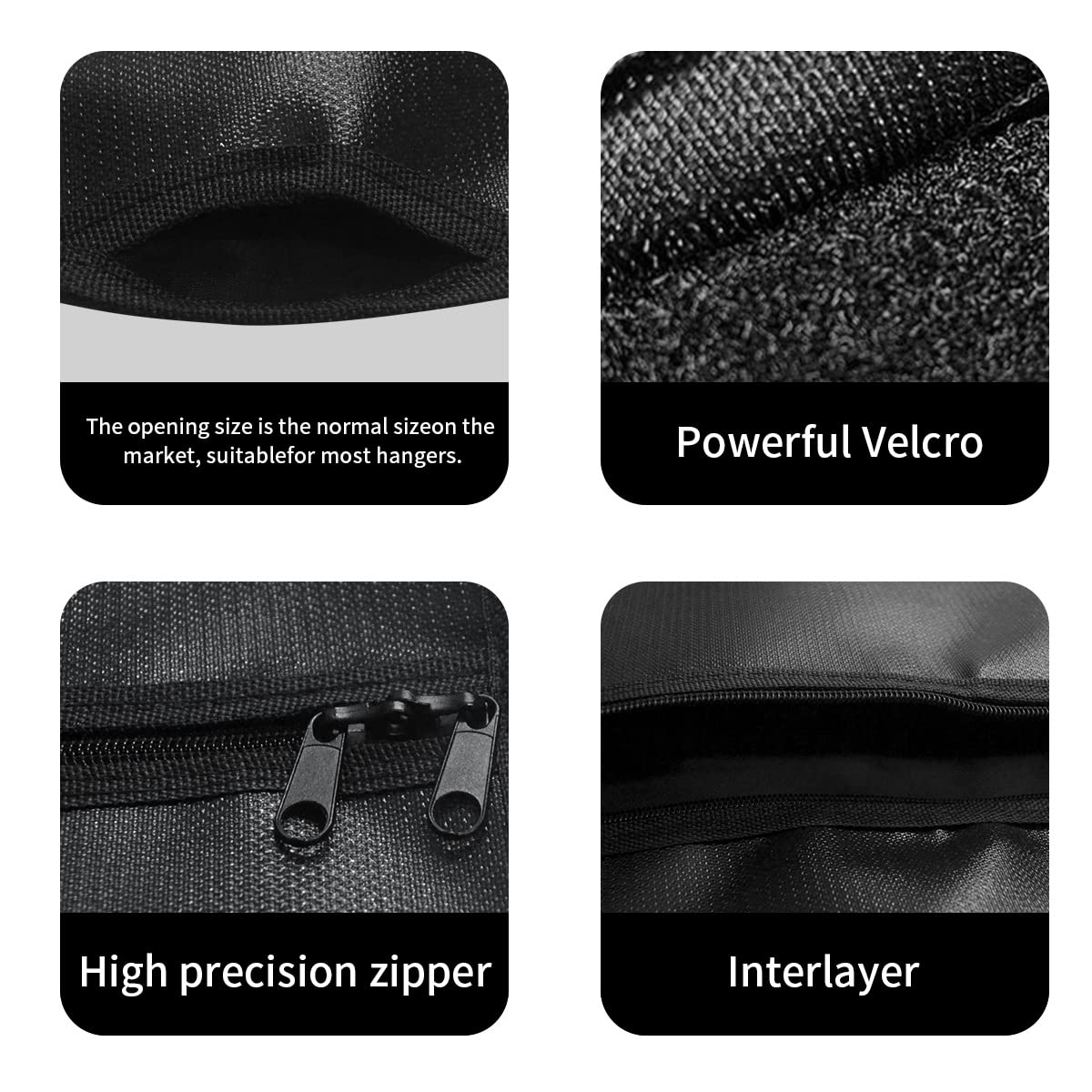 Sdstone Hanger Diversion Fireproof & Waterproof Safe with Lock and Small Fireproof Bag, Hidden pocket safe hanger, Under Hanging Clothes with Pocket to Hide Valuables for Travel or Home,2 Pack