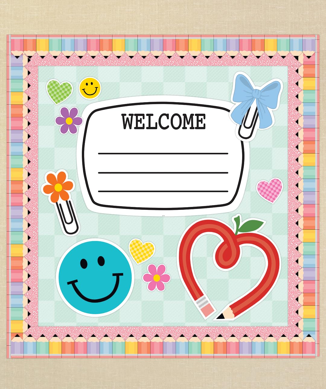 Teacher Created Resources Green Checkers Better Than Paper® Bulletin Board Roll (TCR77601)