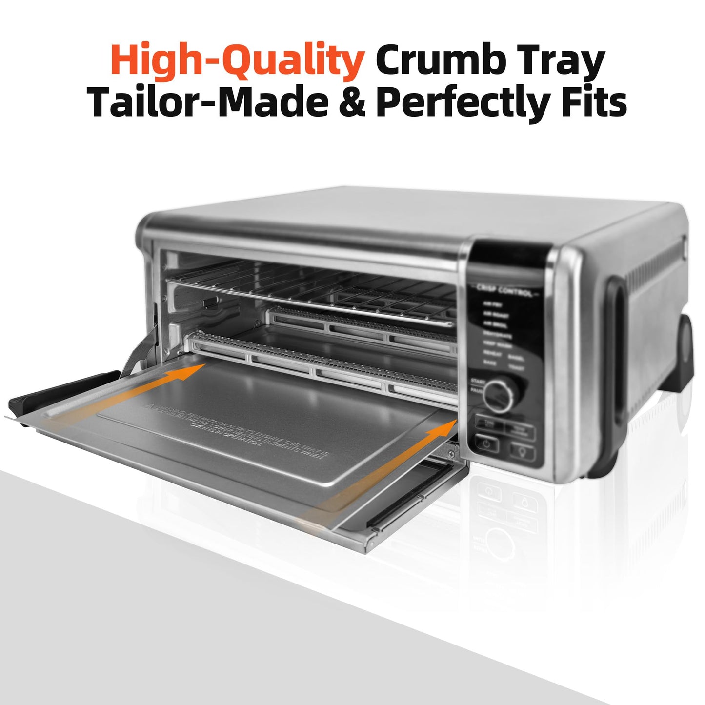 Air Fryer Accessories for Ninja Foodi SP101 Air Fryer Oven, Air Fryer Liners Replacement Baking Pan Air Fryer Basket Non-stick Baking Tray for Ninja Digital Air Fry Countertop Oven
