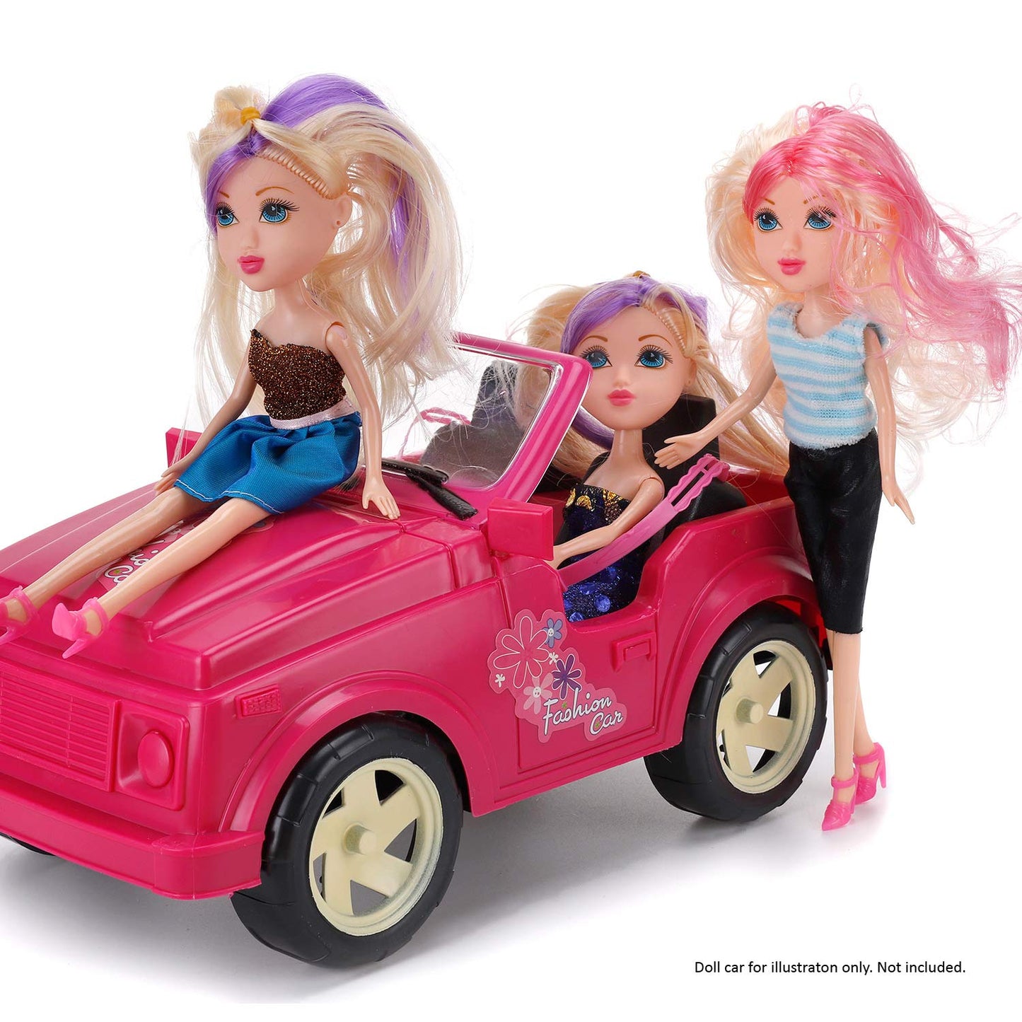 Liberty Imports 12 Pack: American Fashion Beauty Dolls in Individual Boxes - 10" Girls Runway Divas Multipack Toys Bundle Bulk Party Favors Supplies (10")