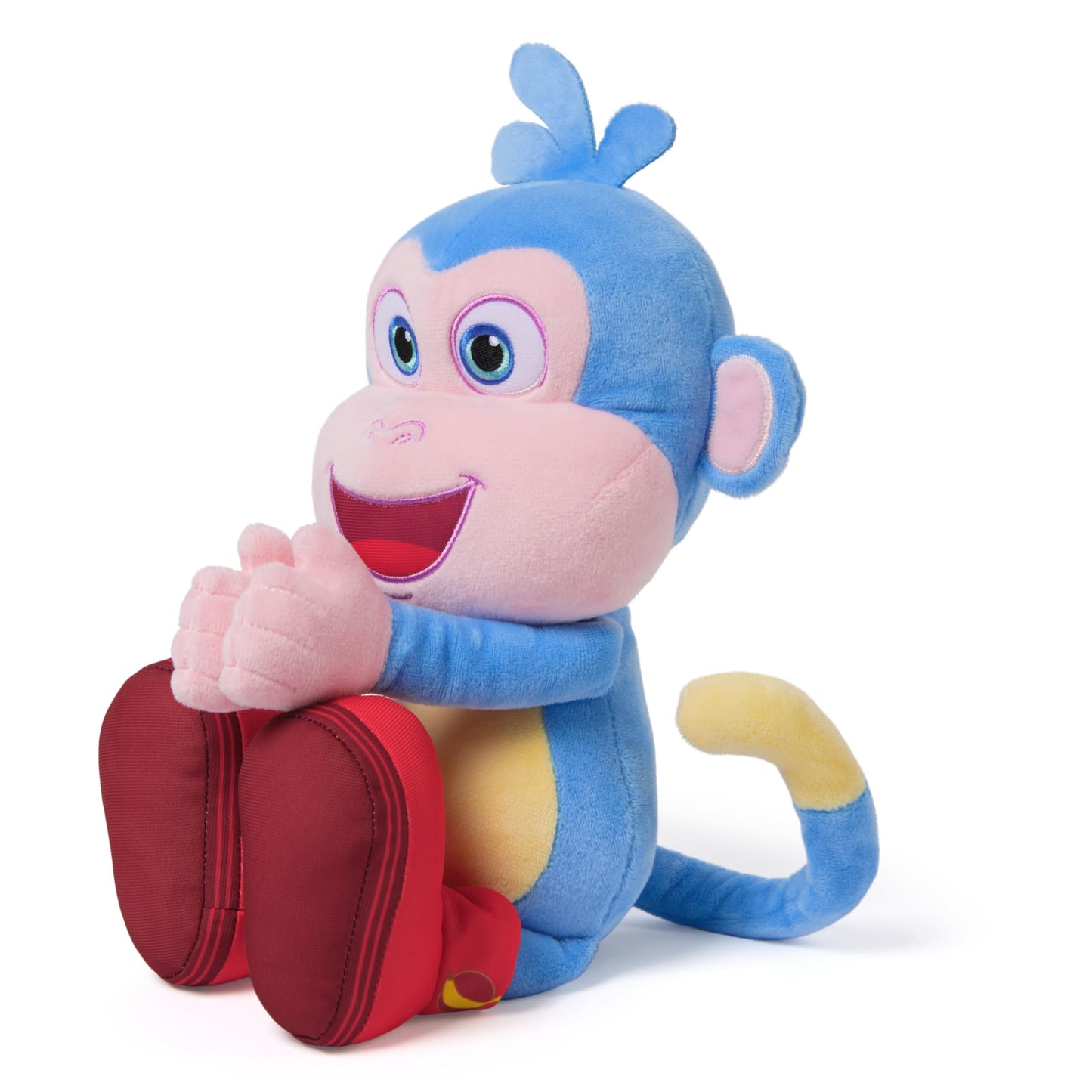 Dora Bananenfreund Boots - Approx. 30 cm Tall Interactive Plush Toy from The Popular TV Series with 2 Songs and 9 Phrases, for Imaginative Play, for Children Aged 3 and Over
