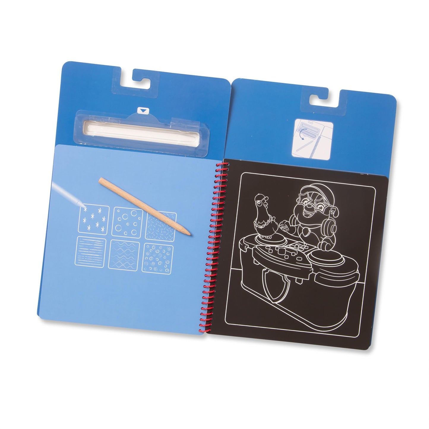 Melissa & Doug PAW Patrol Scratch Art 3-Pack – Chase, Skye, Marshall Color Reveal Travel Activity PadsPAW Patrol Color Reveal Reverse Scratch Pads Travel Activity