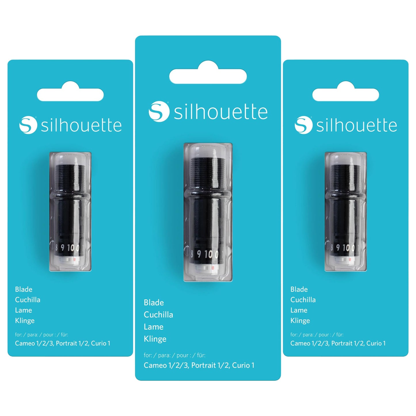 3-Pack Silhouette Replacement Blades