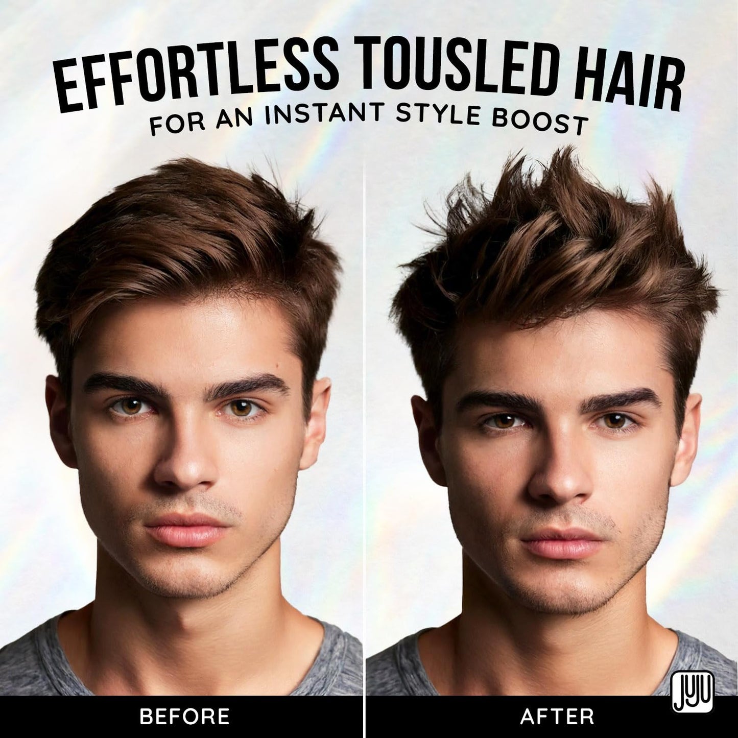 Juju Sea Salt Spray for Hair Tousled Texture Spray 8Fl Oz Made in USA -Sea Salt Spray for Men Sea Salt Spray For Hair Women, Surf Spray for Beach Wave Hair, Volume and Texture Fragrance Free Hairspray