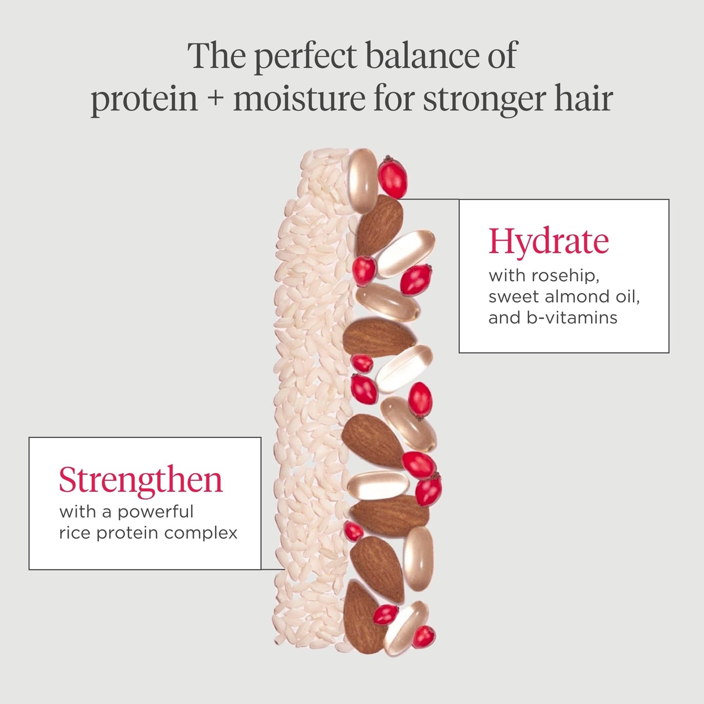 Briogeo Don't Despair, Repair! Megastrength+ Rice Water Protein Treatment, Moisture Strengthening Hair Treatment, Dry and Damaged Hair, Vegan, Cruelty-Free, 5 fl oz