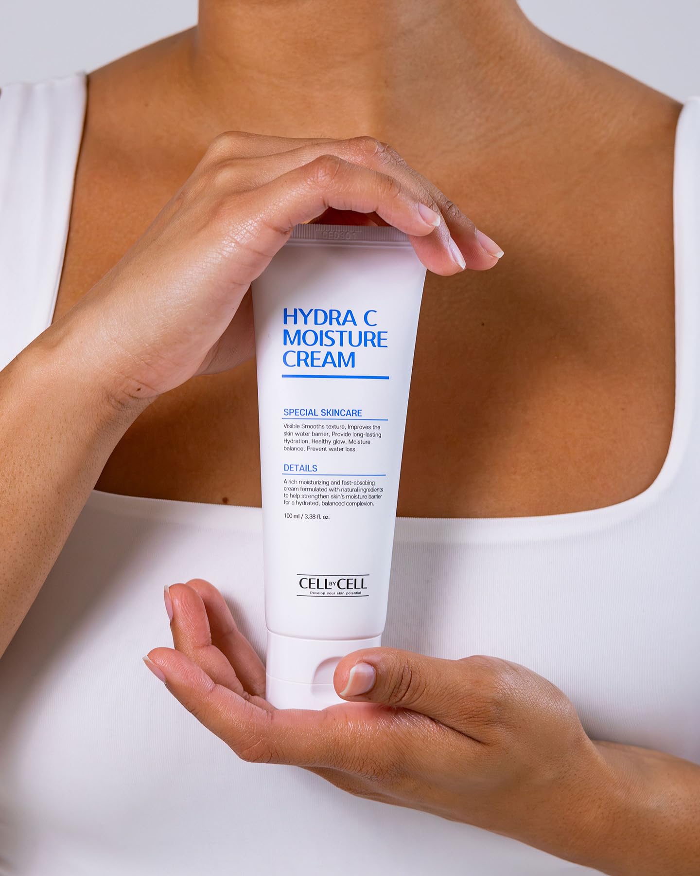 CELLBYCELL Hydra C Moisture Cream | Rich, Moisturizing, & Hydrating for the skin all day long | 100ml