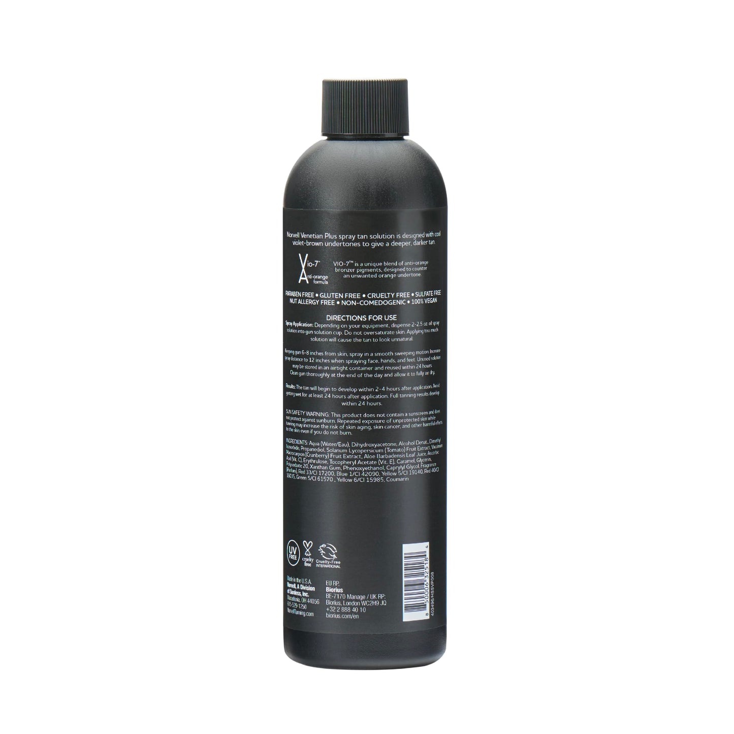 Norvell Premium Sunless Tanning Solution - Venetian Plus, 8 Fl Oz