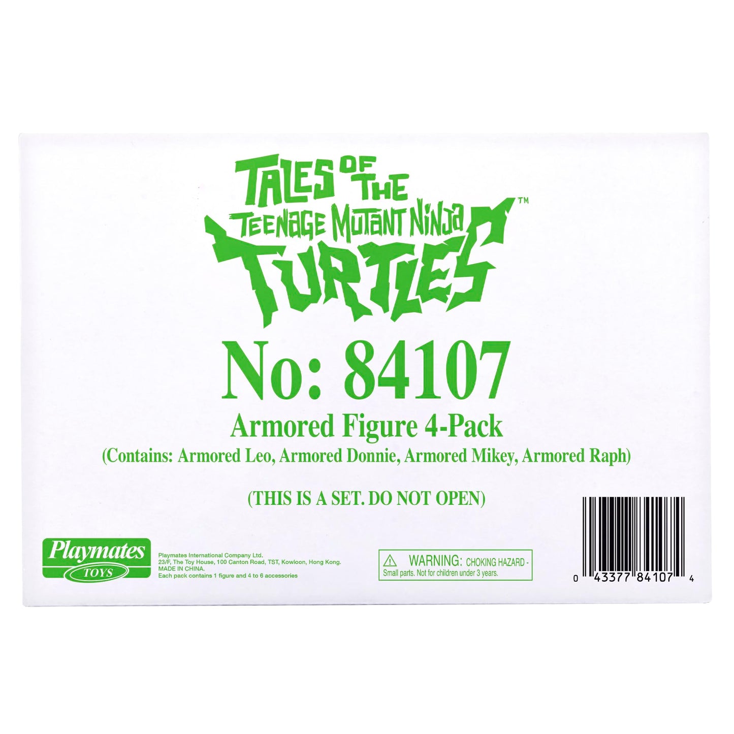 Teenage Mutant Ninja Turtles Mix N Match Armored Turtles 4pk