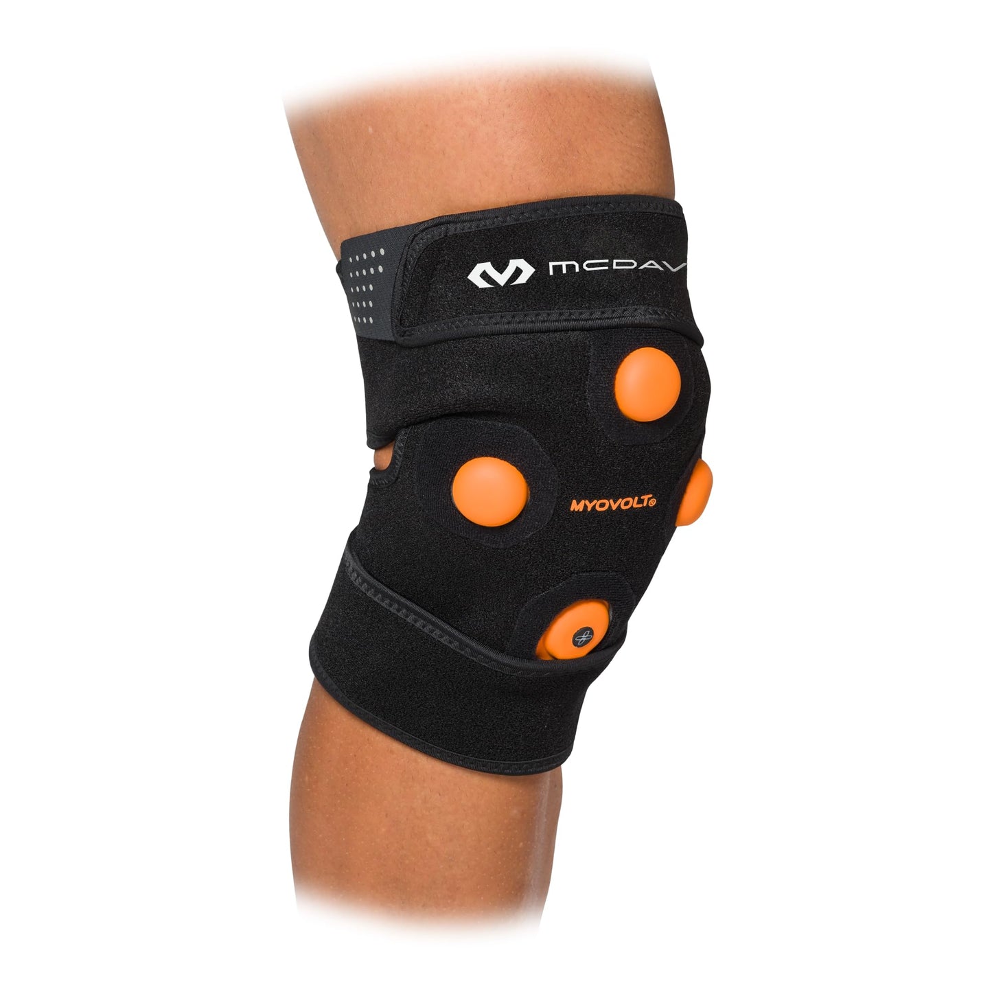 McDavid Myovolt Vibration Compression Leg/Knee/Calf/Thigh Wrap, Helps Reduce Pain, Soreness & Aid Muscle Recovery, Delivers Targeted Deep Tissue Treatment
