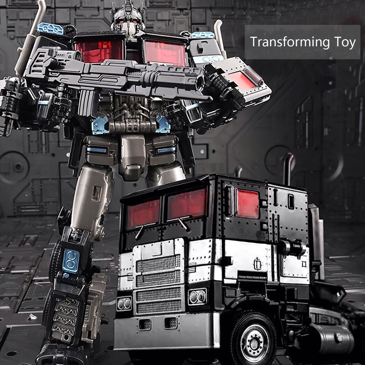 QCCX Car Robots Toys, Deformation Action Figures for Kids Boys Girls 6 Age+, Transformed into Toy Cars