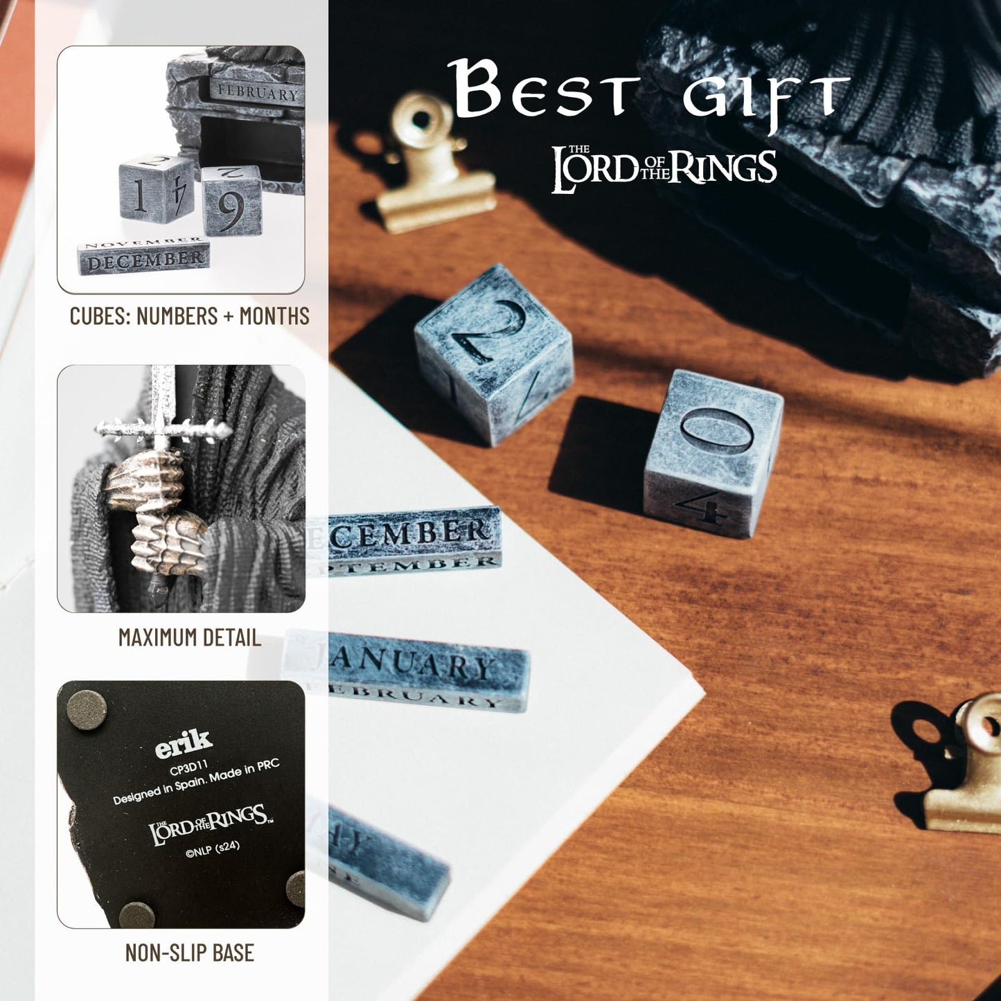 The Lord of The Rings Calendar | Lord of The Rings Gifts, Lord of The Rings Merchandise, LOTR Gifts