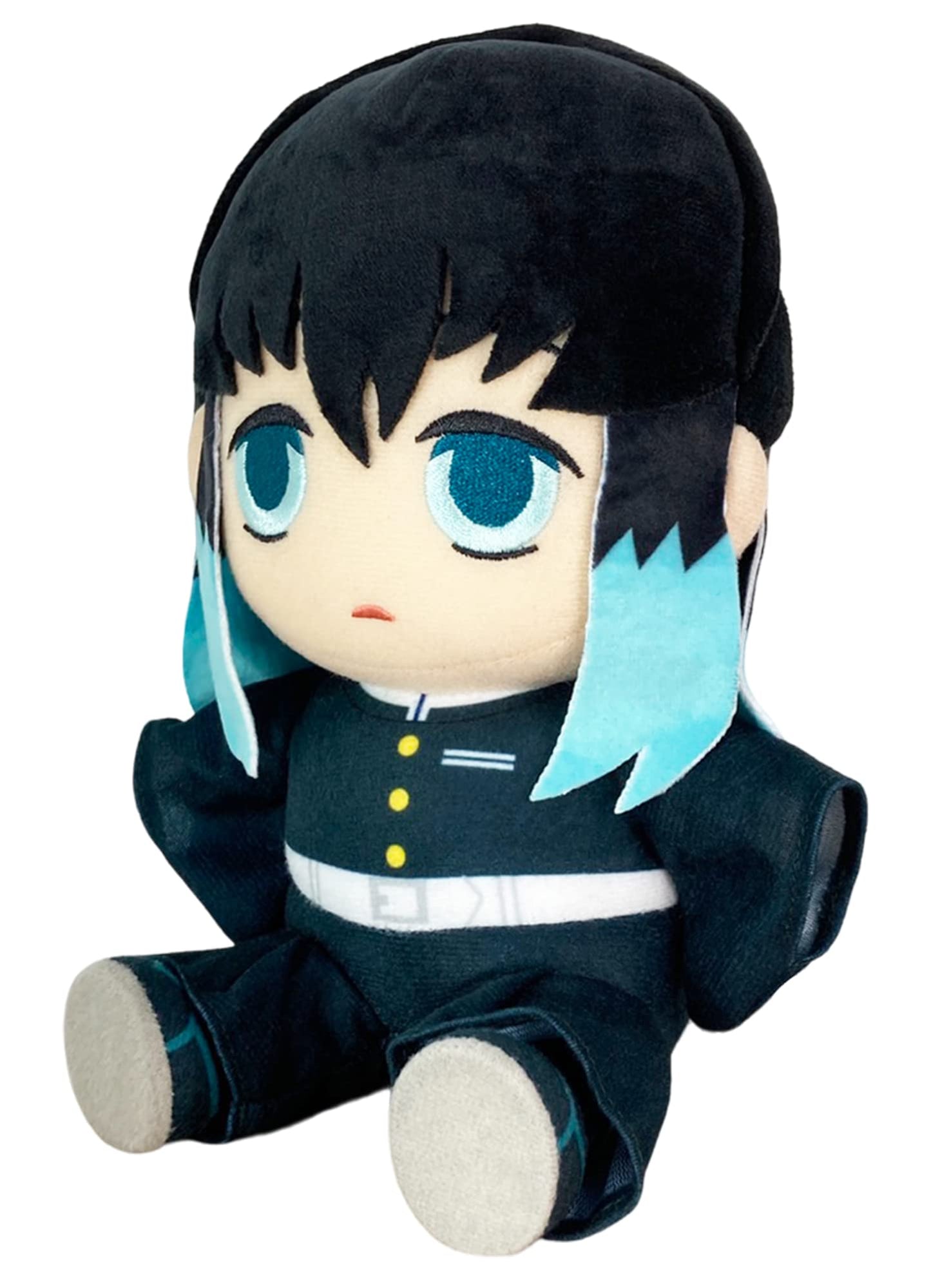Great Eastern Entertainment Demon Slayer - Muichiro Tokito Sitting Pose Plush 7" H
