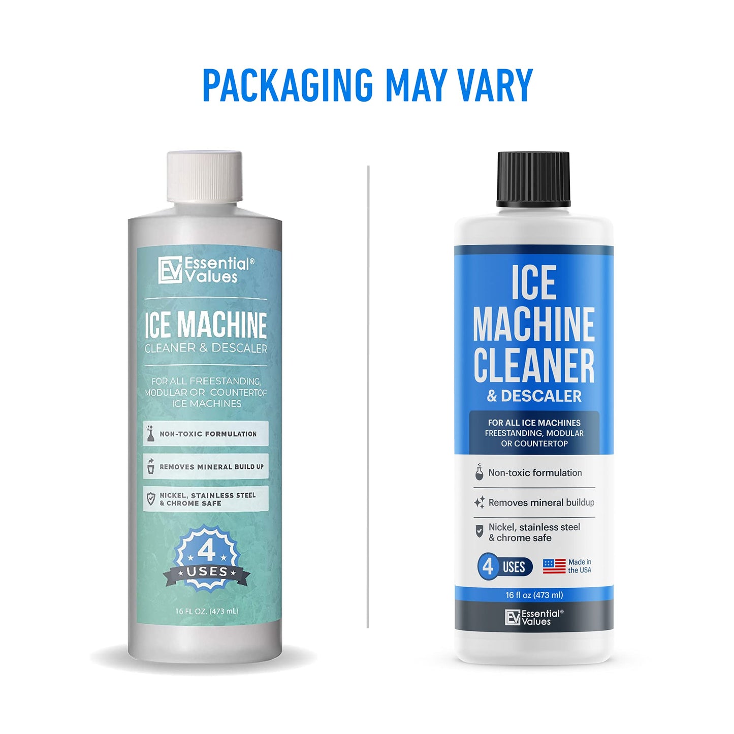 Ice Machine Cleaner and Descaler 16 fl oz Descaler | Ice Maker Cleaner Compatible with All Major Brands (Scotsman, KitchenAid, Affresh, Opal, Manitowoc) (6 pack)