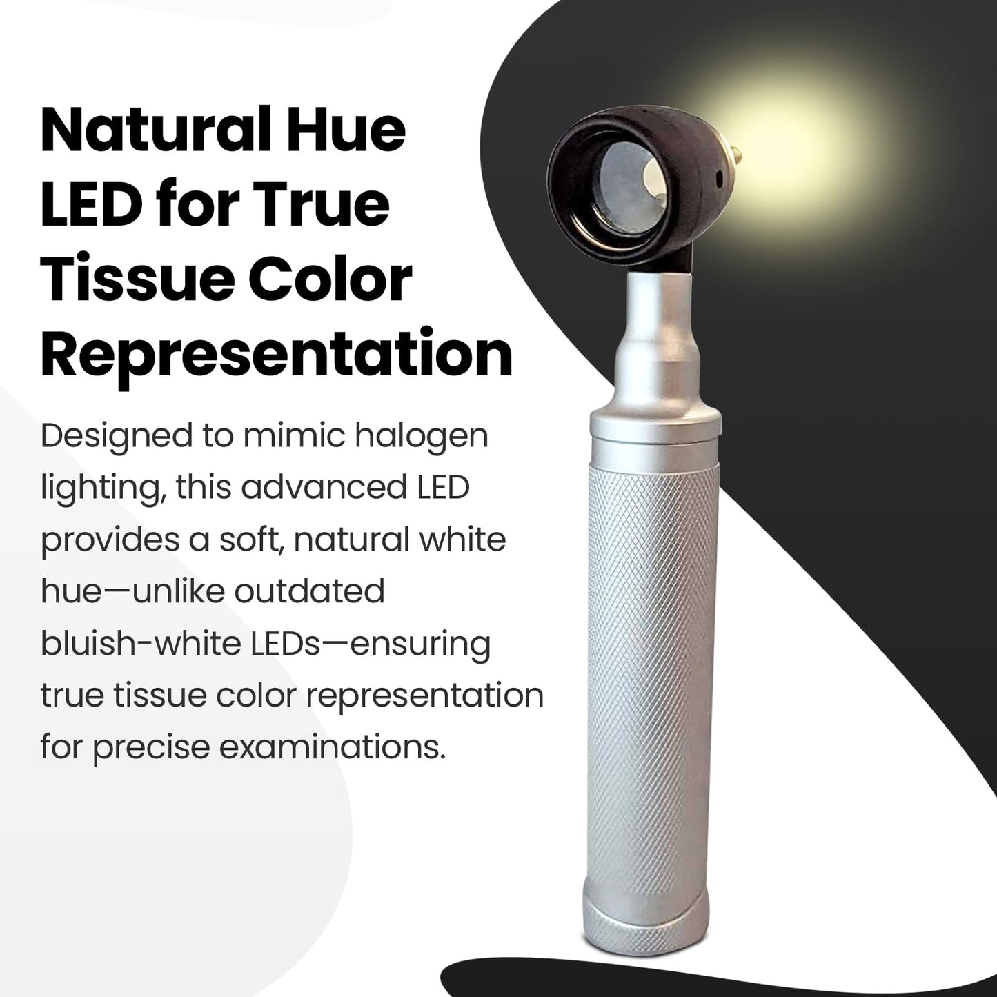 5th Gen Dr Mom Professional Otoscope - Full-Size with Our Largest Lens, Complete with Batteries and Hard Travel Case