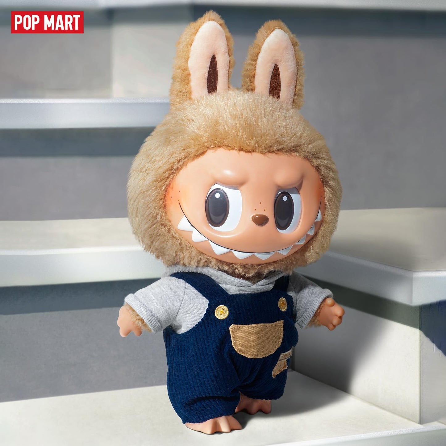 POP MART The Monsters Time to Chill-Vinyl Plush Doll, LABUBU Toys for Modern Home Decor, Collectible Toy Set for Desk Accessories, 1PC
