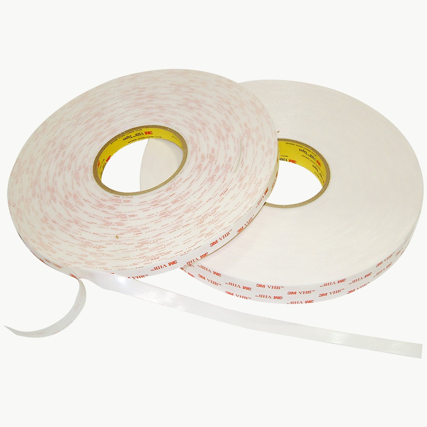 3M Scotch 4950/WI07536 Scotch 4950 VHB Tape: 3/4" x 36 yd, White