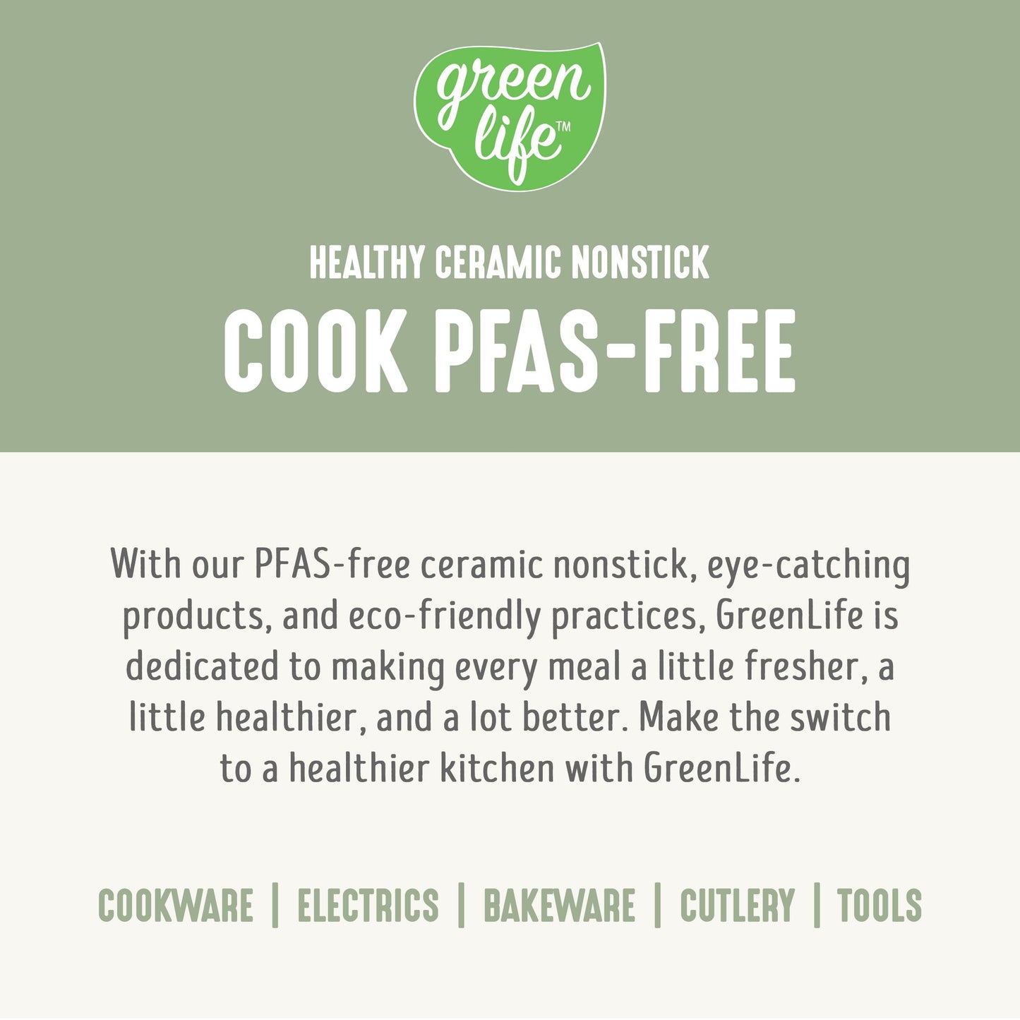 GreenLife Rice Cooker with Removable PFAS-Free Ceramic Nonstick Pot, 3-Cups Uncooked/6-Cups Cooked, Grains & Oatmeal Multicooker, Compact One-Switch Design, Auto Keep Warm, Easy Clean, Sage Green